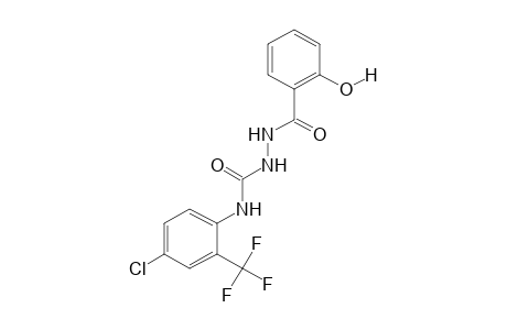 4-(4-CHLORO-alpha,alpha,alpha-TRIFLUORO-o-TOLYL)-1-SALICYLOYLSEMICARBAZIDE