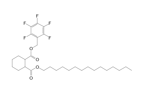 1,2-Cyclohexanedicarboxylic acid, pentadecyl pentafluorobenzyl ester