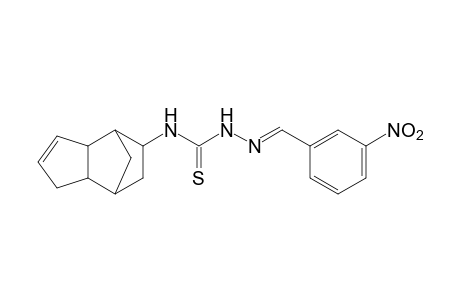 4-(3a,4,5,6,7,7a-hexahydro-4,7-methanoinden-5-yl)-1-(m-nitrobenzylidene)-3-thiosemicarbazide