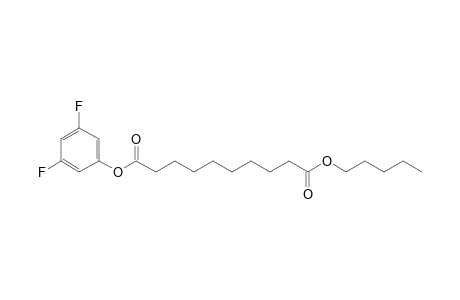 Sebacic acid, 3,5-difluorophenyl pentyl ester