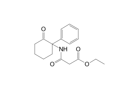 ethyl 3-oxo-3-[(2-oxo-1-phenyl-cyclohexyl)amino]propanoate