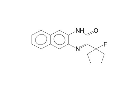 3-(ALPHA-FLUOROCYCLOPENTYL)-2-OXO-6,7-BENZO-1,2-DIHYDROQUINOXALINE