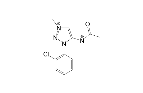 1-(2-CHLOROPHENYL)-3-METHYL-5-ACETAMIDYL-1,2,3-TRIAZOLE