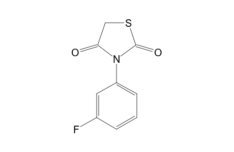3-(m-fluorophenyl)-2,4-thiazolidinedione