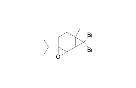 anti-7,7-Dibromo-2,3-epoxy-3-isopropyl-6-methylbicyclo[4.1.0]-heptane