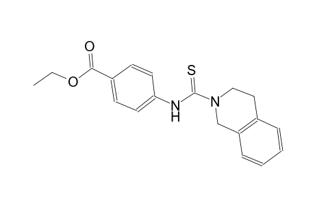 benzoic acid, 4-[[(3,4-dihydro-2(1H)-isoquinolinyl)carbonothioyl]amino]-, ethyl ester