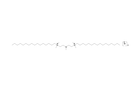 [(methylimido)diethylene]bis[dimethylhexadecylammonium] dibromide