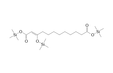3-Hydroxydodecenedioic acid-tris-trimethylsilyl derivative