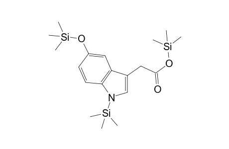 1H-Indole-3-acetic acid, 1-(trimethylsilyl)-5-[(trimethylsilyl)oxy]-, trimethylsilyl ester