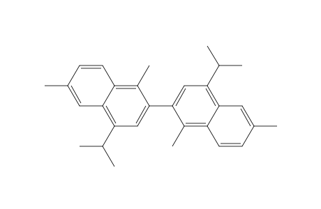 2,2'-Binaphthalene, 1,1',6,6'-tetramethyl-4,4'-bis(1-methylethyl)-