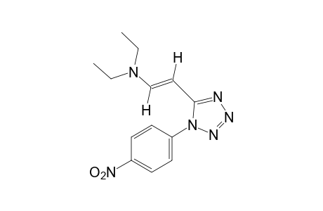 trans-5-[2-(diethylamino)vinyl]-1-(p-nitrophenyl)-1H-tetrazole