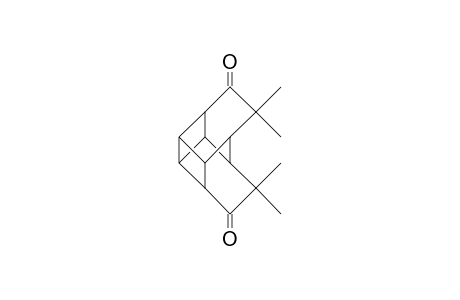 7,7,10,10-Tetramethyl-pentacyclo(6.4.0.0/2,5/.0/3,12/.0/4,5/)dodecane-6,11-dione