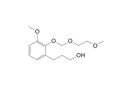 3-[(3-Methoxy)-2-((2-methoxyethoxy)methoxy)phenyl]propan-1-ol