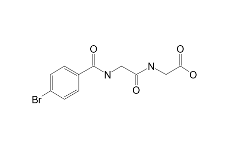 (([(4-Bromobenzoyl)amino]acetyl)amino)acetic acid