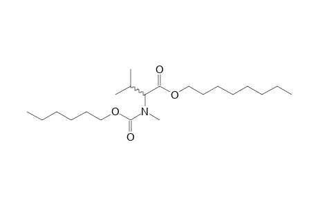 dl-Valine, N-methyl-N-hexyloxycarbonyl-, octyl ester