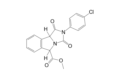 2-(p-chlorophenyl)-1,3-dioxo-2,3,5,9b-tetrahydro-1H-imidazo[5,1-a]isoindole-5-carboxylic acid, methyl ester