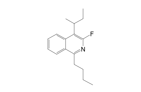 1-BUTYL-4-SEC.-BUTYL-3-FLUOROISOQUINOLINE