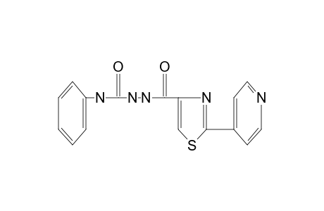 4-phenyl-1-{[2-(4-pyridyl)-4-thiazolyl]carbonyl}semicarbazide