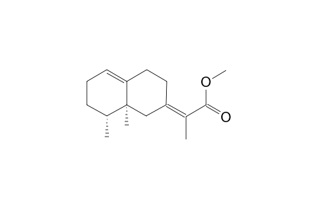 Methyl-(E)-eremophila-1-(10),7-(11)-dien-12-oate