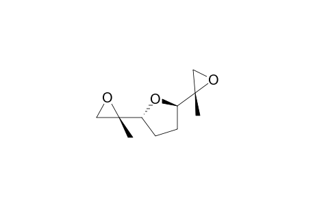 (2R,5R)-2,5-bis[(2S)-2-methyl-2-oxiranyl]oxolane