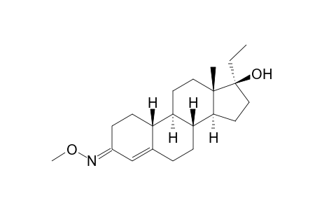 17.ALPHA.-ETHYL-ESTR-4-ENE-17.BETA.-OL-3-ONE-3-(O-METHYLOXIME)