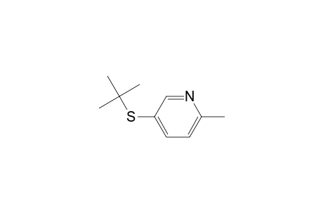 2-Picoline, 5-(tert-butylthio)-