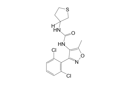 1-[3-(2,6-dichlorophenyl)-5-methyl-4-isoxazolyl]-3-(tetrahydro-3-thienyl)urea