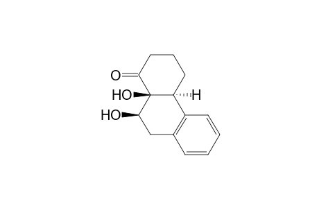 (4a.alpha.,10.beta.,10a.beta.)-3,4,4a,9,10,10a-Hexahydro-10,10a-dihydroxy-1(2H)-phenanthrenone