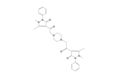 4,4'-[(1,4-PIPERAZINEDIYL)DIACETYL]DIANTIPYRINE