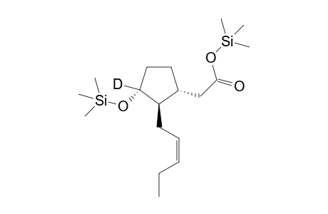 Trimethylsilyl 2-[(1R,2R,3R)-3-deuterio-2-[(Z)-pent-2-enyl]-3-trimethylsilyloxy-cyclopentyl]acetate