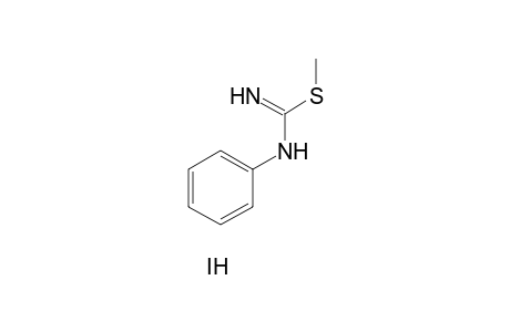 2-methyl-3-phenyl-2-thiopseudourea, monohydroiodide