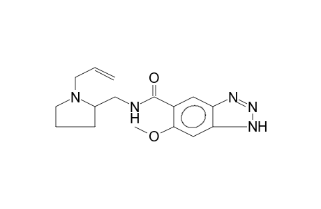 ALIZAPRIDE;AL;(+-)-N-[(1-ALLYL-2-PYRROLIDINYL)-METHYL]-6-METHOXY-1-H-BENZOTRIAZOLE-5-CARBOXAMIDE