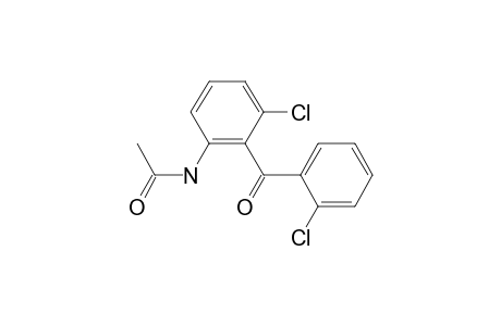 1-Chloro-2-(2-chlorobenzoyl)-3-(acetylamino)benzene