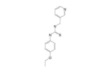 1-(p-ethoxyphenyl)-3-[(3-pyridyl)methyl]-2-thiourea