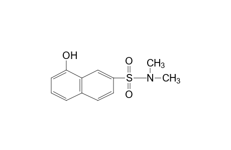 N,N-dimethyl-8-hydroxy-2-naphthalenesulfonamide