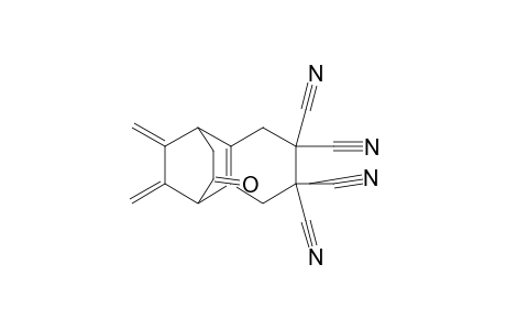 1,4-Ethanonaphthalene-6,6,7,7-tetracarbonitrile, 1,2,3,4,5,8-hexahydro-2,3-bis(methylene)-9-oxo-