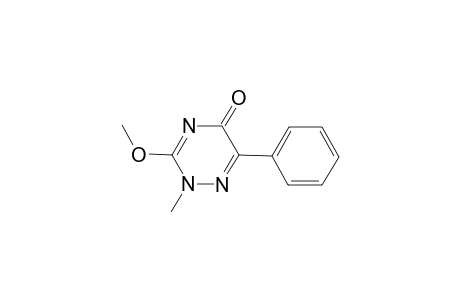 3-Methoxy-2-methyl-6-phenyl-1,2,4-triazin-5(2H)-one
