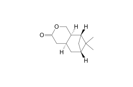 (+)-7,7-Dimethyl-4aS,5,6R,7,8R,8aR-hexahydro-6,8-methano-1H-2-benzopyran-3(4H)-one