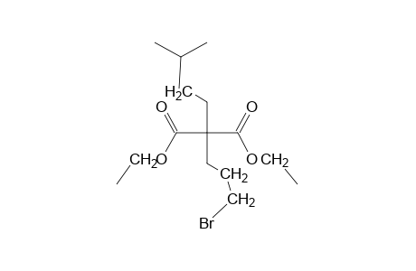 (3-bromopropyl)isopentylmalonic acid, diethyl ester