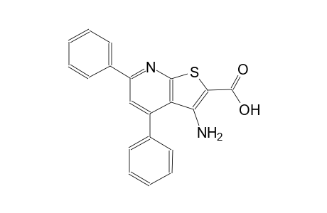 3-Amino-4,6-diphenyl-thieno[2,3-b]pyridine-2-carboxylic acid