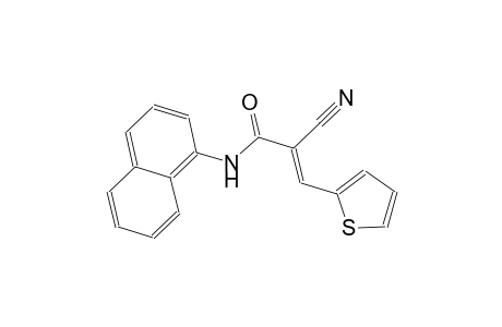 (2E)-2-cyano-N-(1-naphthyl)-3-(2-thienyl)-2-propenamide