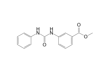m-(3-phenylureido)benzoic acid, methyl ester