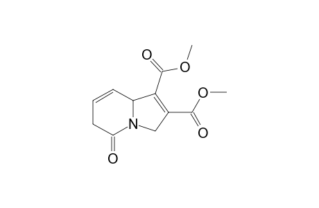 Dimethyl 5-oxo-3,5,6,8a-tetrahydroindolizine-1,2-dicarboxylate