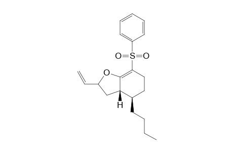 (3aS,4R)-4-Butyl-7-phenylsulfonyl-2-vinyl-2,3,3a,4,5,6-hexahydro-2,3-benzofuran