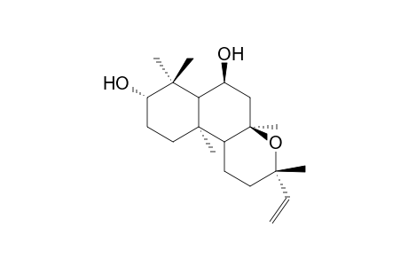 ENT-3-BETA,6-ALPHA-DIHYDROXY-13-EPI-MANOYL-OXIDE