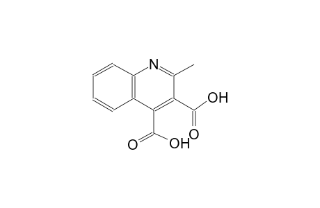 3,4-Quinolinedicarboxylic acid, 2-methyl-, * H2O