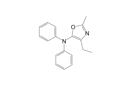 4-Ethyl-2-methyl-N,N-diphenyl-1,3-oxazol-5-amine