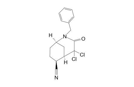 2-BENZYL-4,4-DICHLORO-6-CYANO-2-AZABICYCLO-[3.3.1]-NONAN-3-ONE