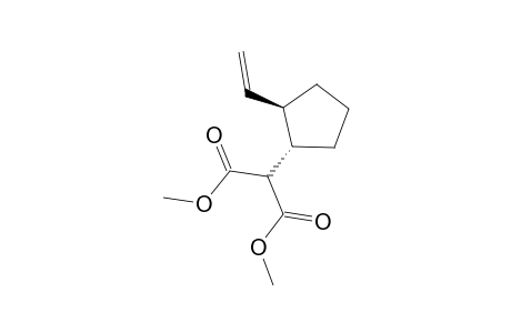 Dimethyl (1'RS,2'RS)-2-(2-vinylcyclopentyl)propanedioate