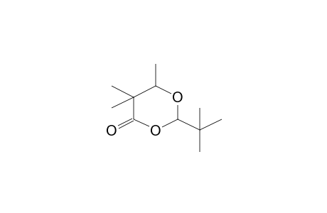 2-tert-Butyl-5,5,6-trimethyl-1,3-dioxan-4-one